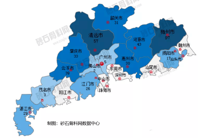 广东省矿山资源概况